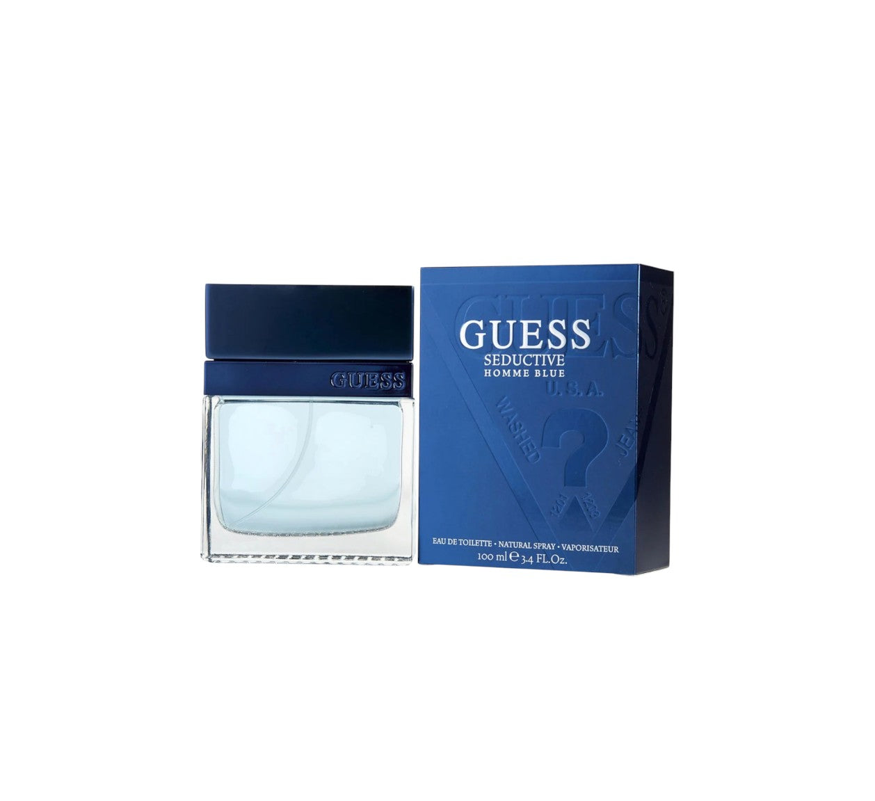 Guess Seductive Homme Blue Men Eau De Toilette Spray 3.4 oz