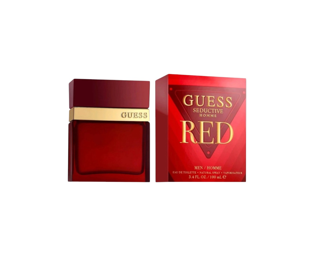 Guess Men's Seductive Red EDT Spray 3.4 oz