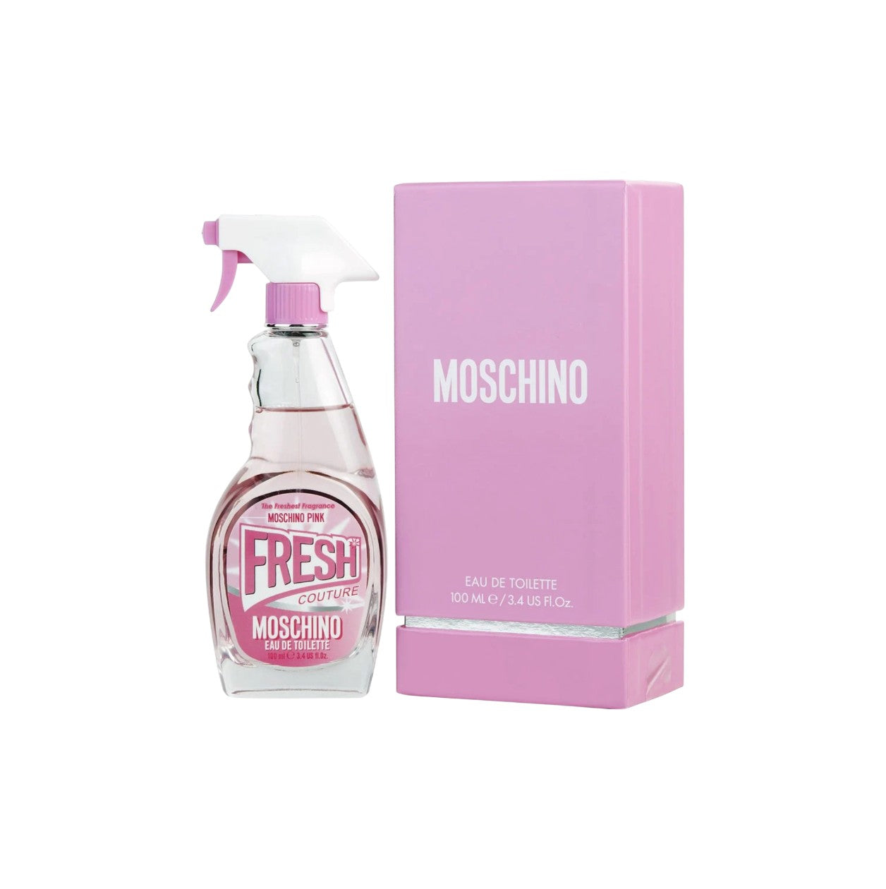 Moschino Pink Fresh Couture women Eau De Toilette Spray 3.4 oz