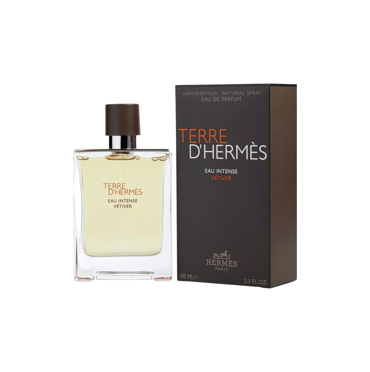 Terre d'Hermes Eau Intense Vetiver men Eau De Parfum Spray 3.3 oz