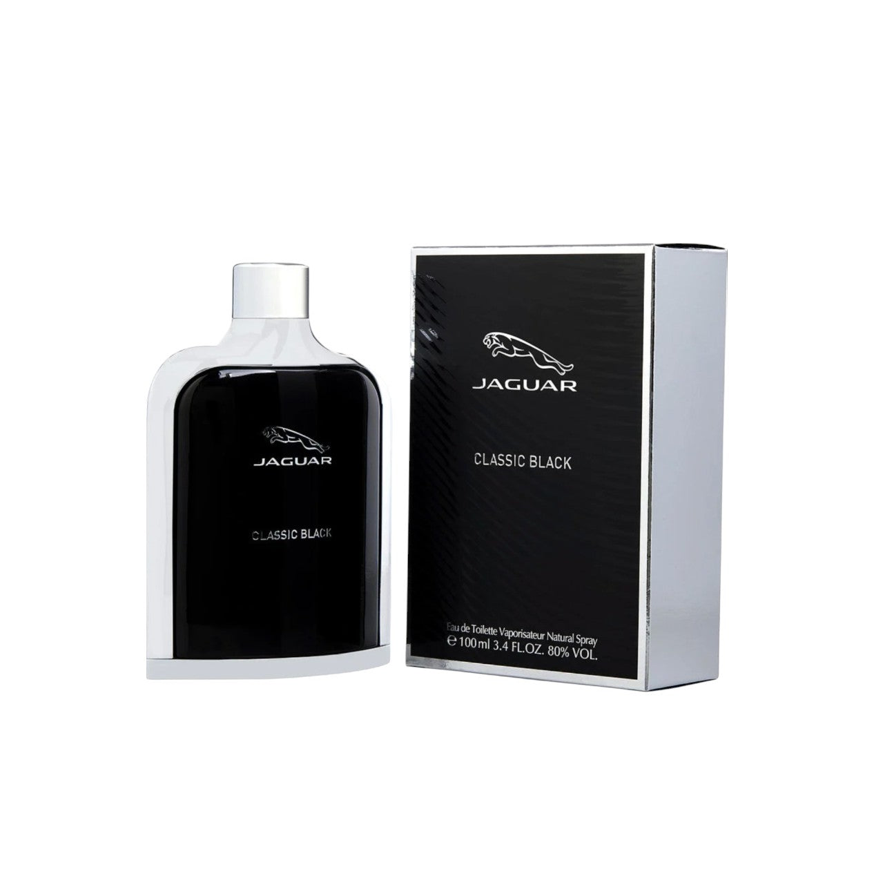 Jaguar Classic Blackmen Eau De Toilette Spray 3.4 oz