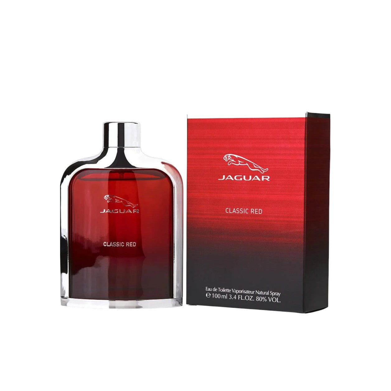 Jaguar Classic Red men Eau De Toilette Spray 3.4 oz