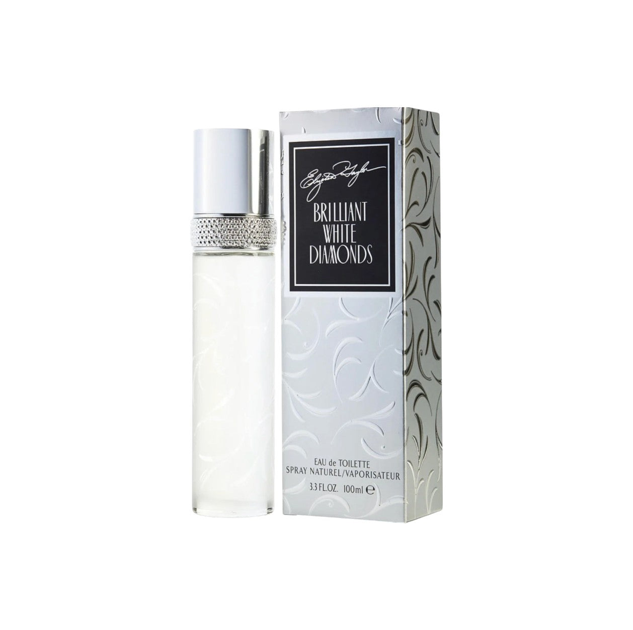 White Diamonds Brilliant Women Eau De Toilette Spray 3.3 oz by Elizabeth Taylor