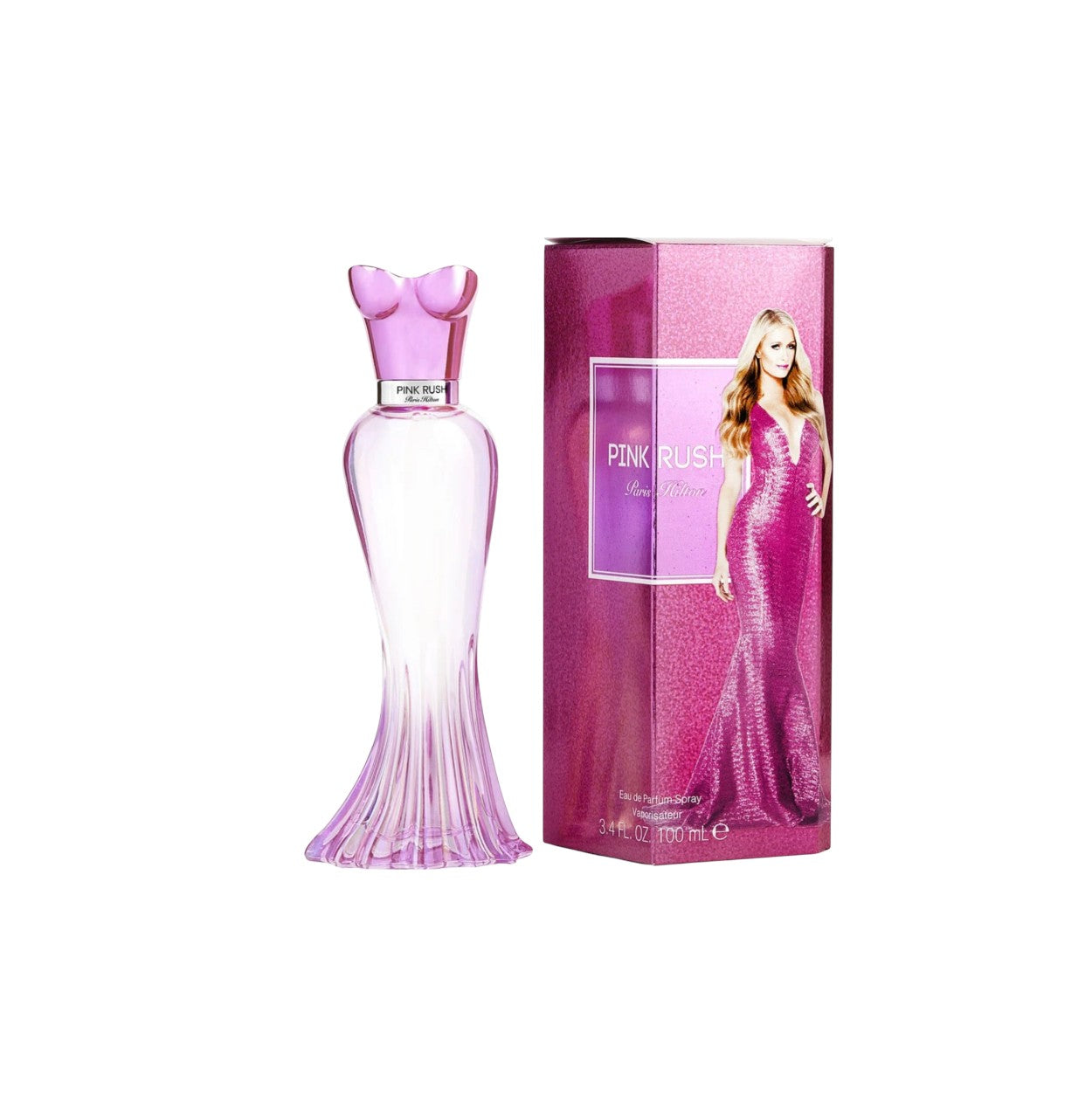 Paris Hilton Pink Rush Women Eau De Parfum Spray 3.4 oz by Paris Hilton