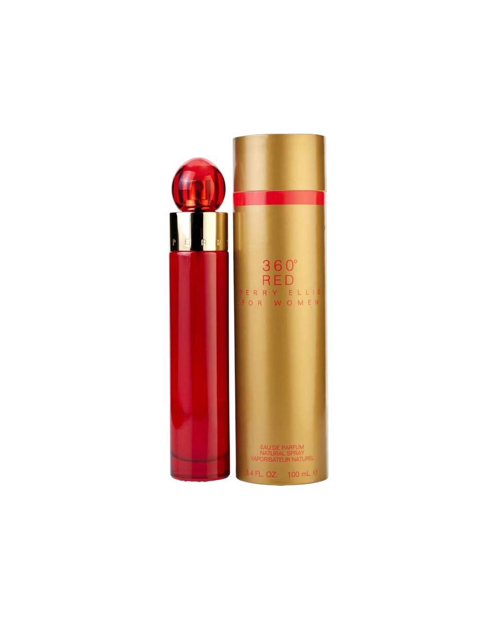 360 Red By Perry Ellis Eau De Parfum For Women 3.4 oz
