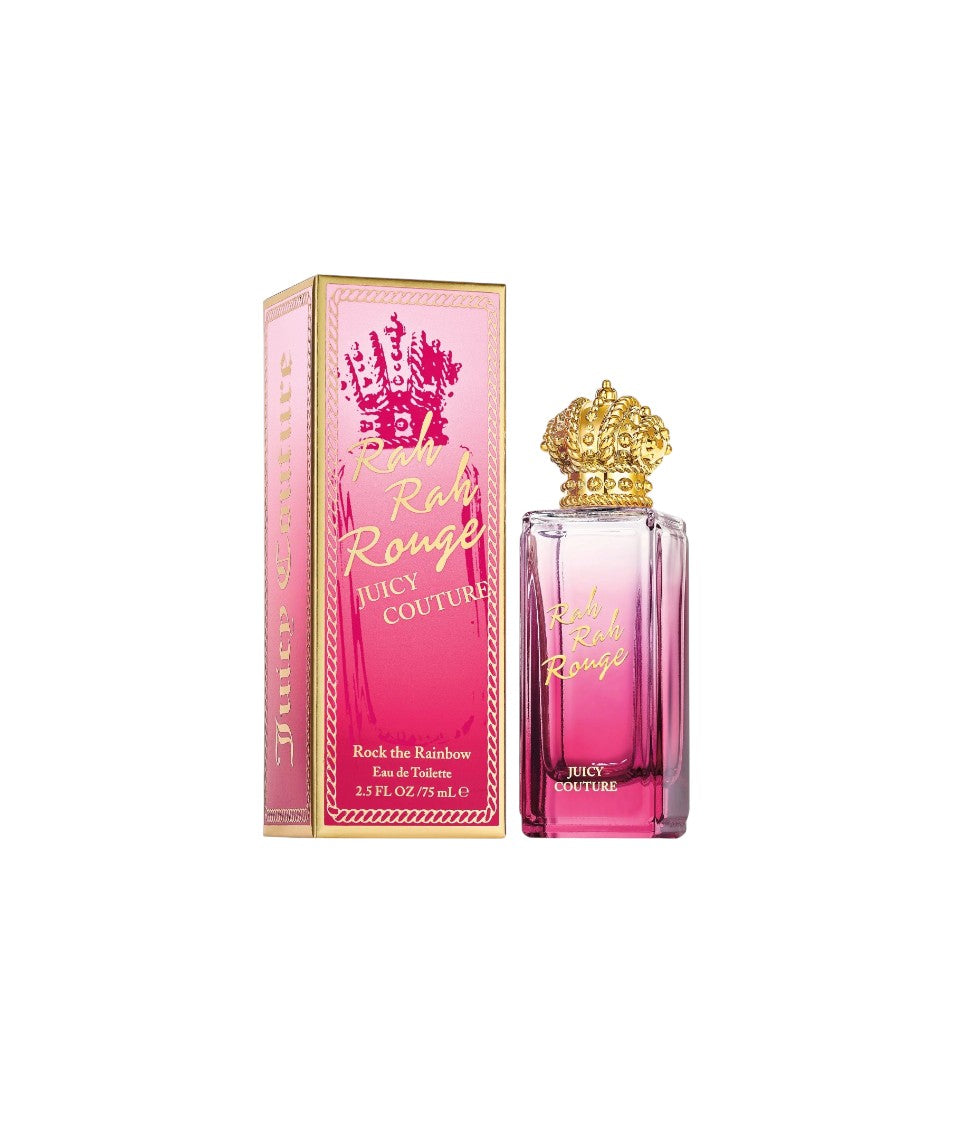 juicy Couture Rock The Rainbow Rah Rah Rouge Eau De Toilette, Perfume for Women, 2.5 fl oz