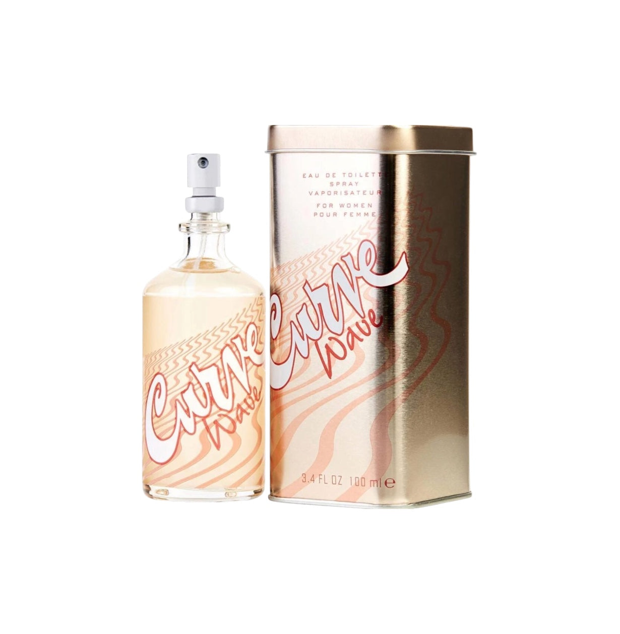 Curve Wave Women Eau De Toilette Spray 3.4 oz by Liz Claiborne