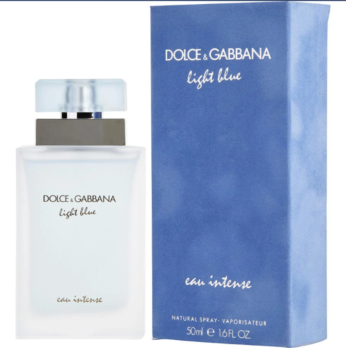 D & G Light Blue Eau Intense women Eau De Parfum Spray by Dolce & Gabbana - 1.7oz/50ml image