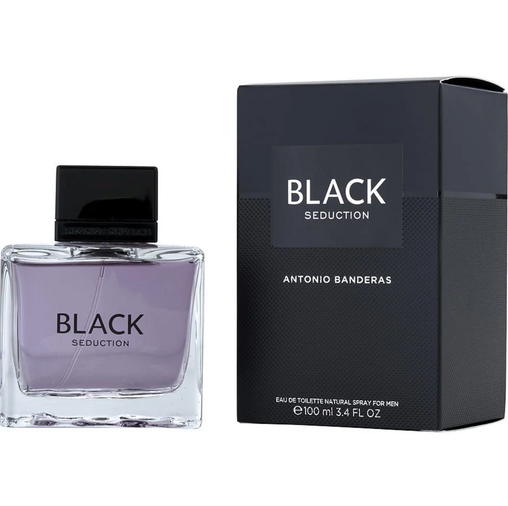 Black Seduction For Men Eau De Toilette Spray by Antonio Banderas - 3.4oz/100ml image