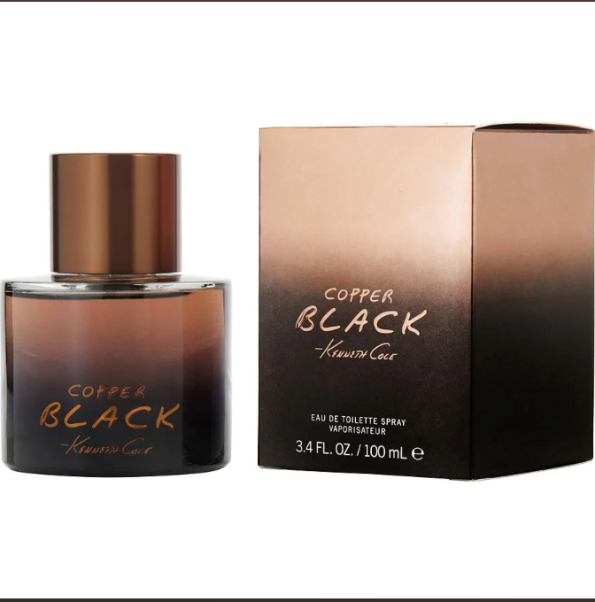 Kenneth Cole Copper Black men Eau De Toilette Spray by Kenneth Cole - 3.4oz/100ml image