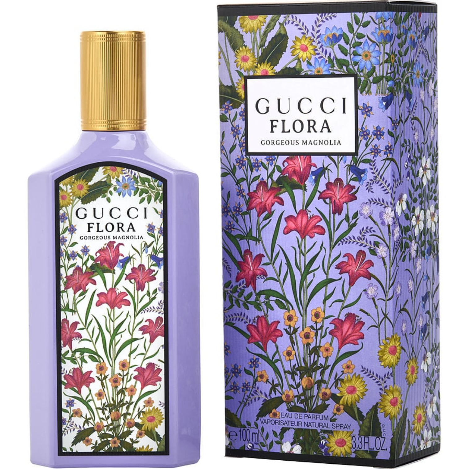 Gucci Flora Gorgeous Magnolia Eau de Parfum For Women - 3.4 oz / 100 ml image