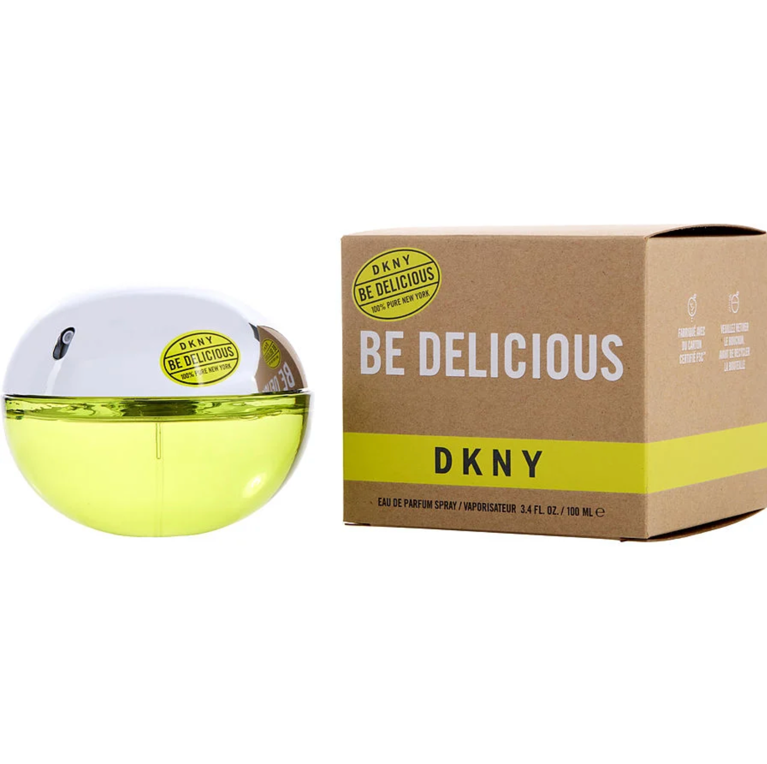 DKNY Be Delicious women Eau De Parfum - 3.4 oz / 100 ml image