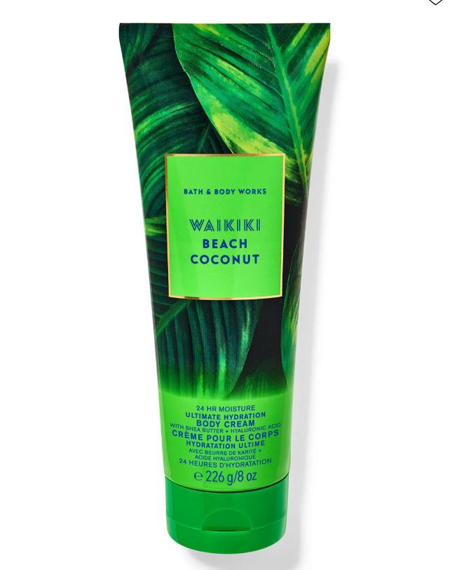 WAIKIKI BEACH COCONUT Body cream by BATH & BODY WORKS/8oz image 0