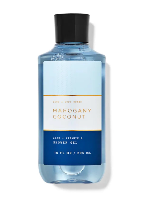 Bath & Body Works Mahogany Coconut Men’s 3‑in‑1 Hair, Face & Body Wash (10 fl oz / 295 ml) image 0