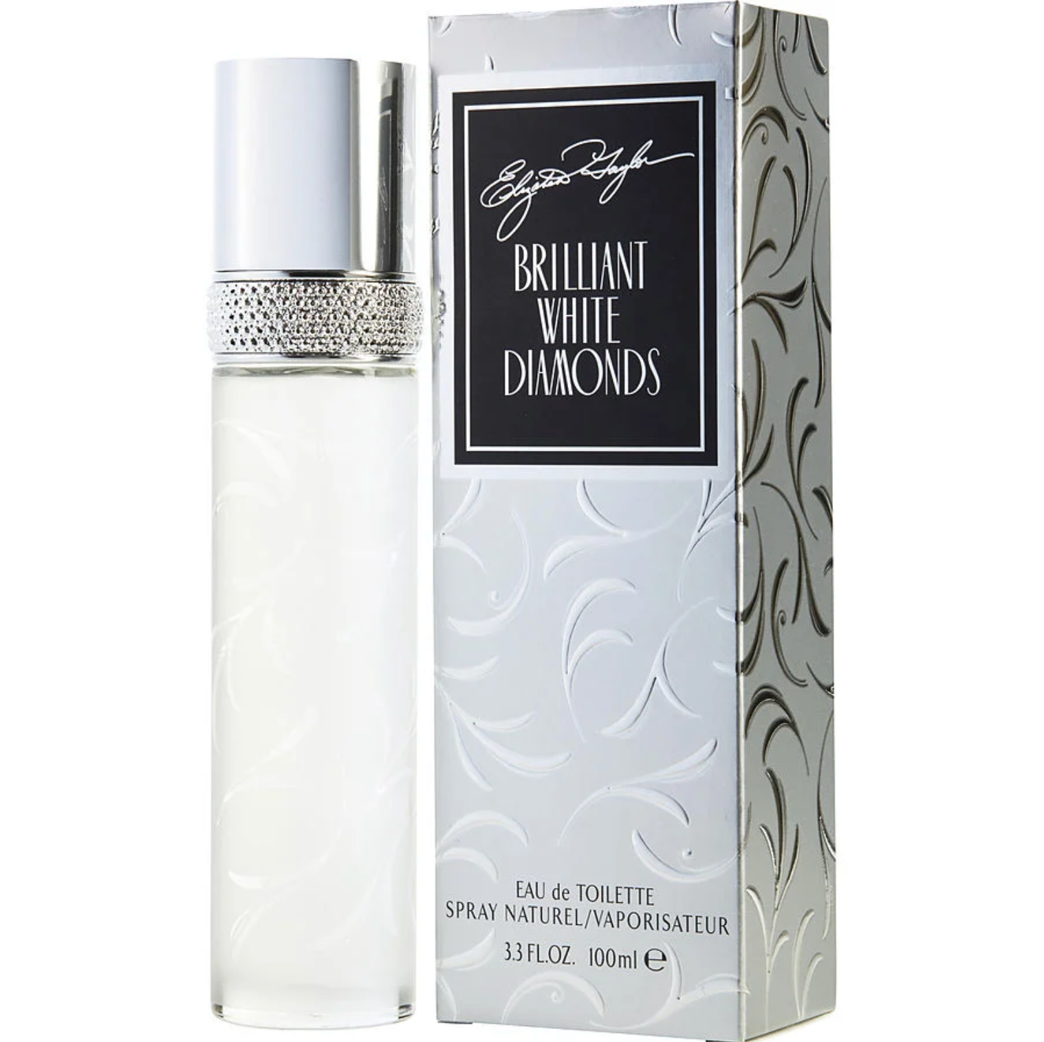 White Diamonds Brilliant Women Eau De Toilette Spray 3.3 oz by Elizabeth Taylor image 0