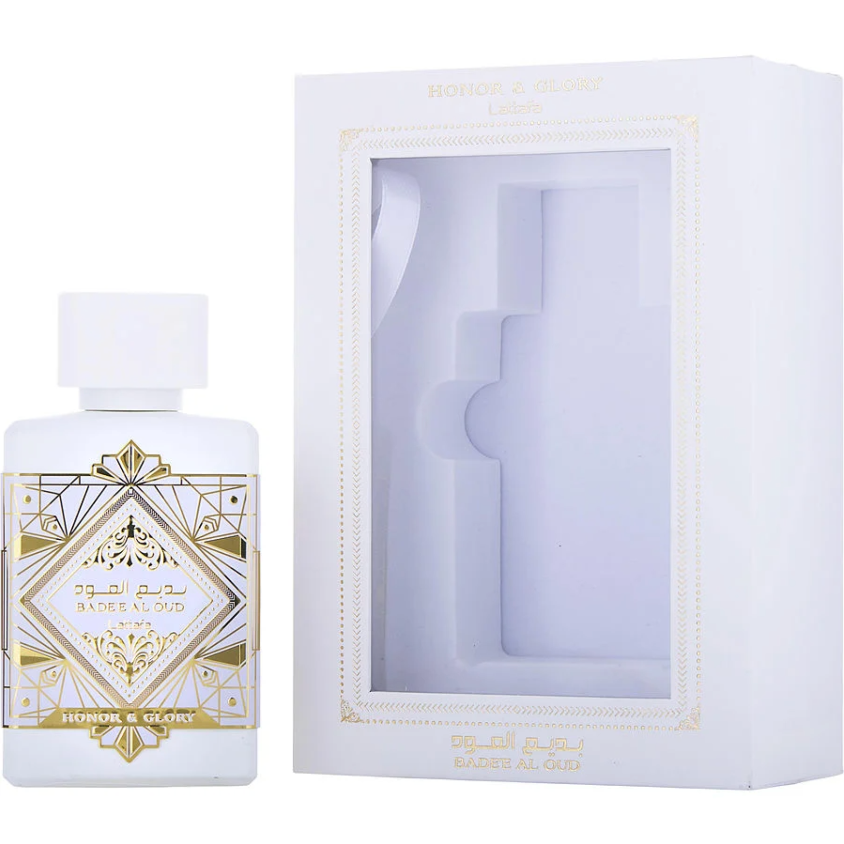 Honor & Glory Badee Al Oud By Lattafa Eau De Parfum 3.4 oz image 0
