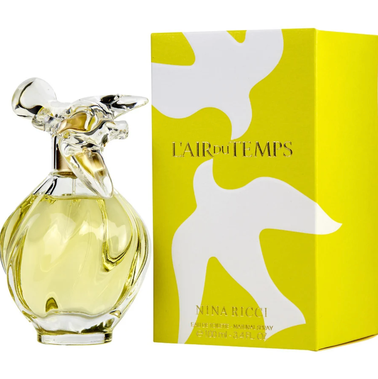 L'Air du Temps Perfume Eau De Parfum Spray Women by Nina Ricci - 3.4oz/100ml image