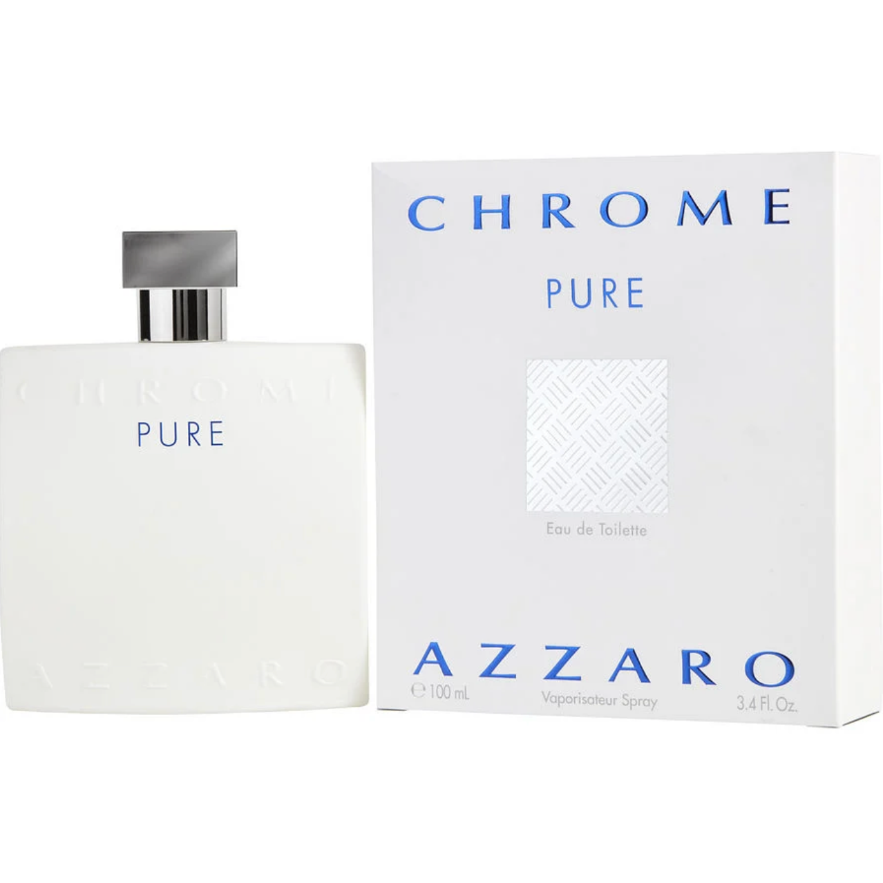 Chrome Pure men Eau De Toilette Spray 3.4 oz image 0
