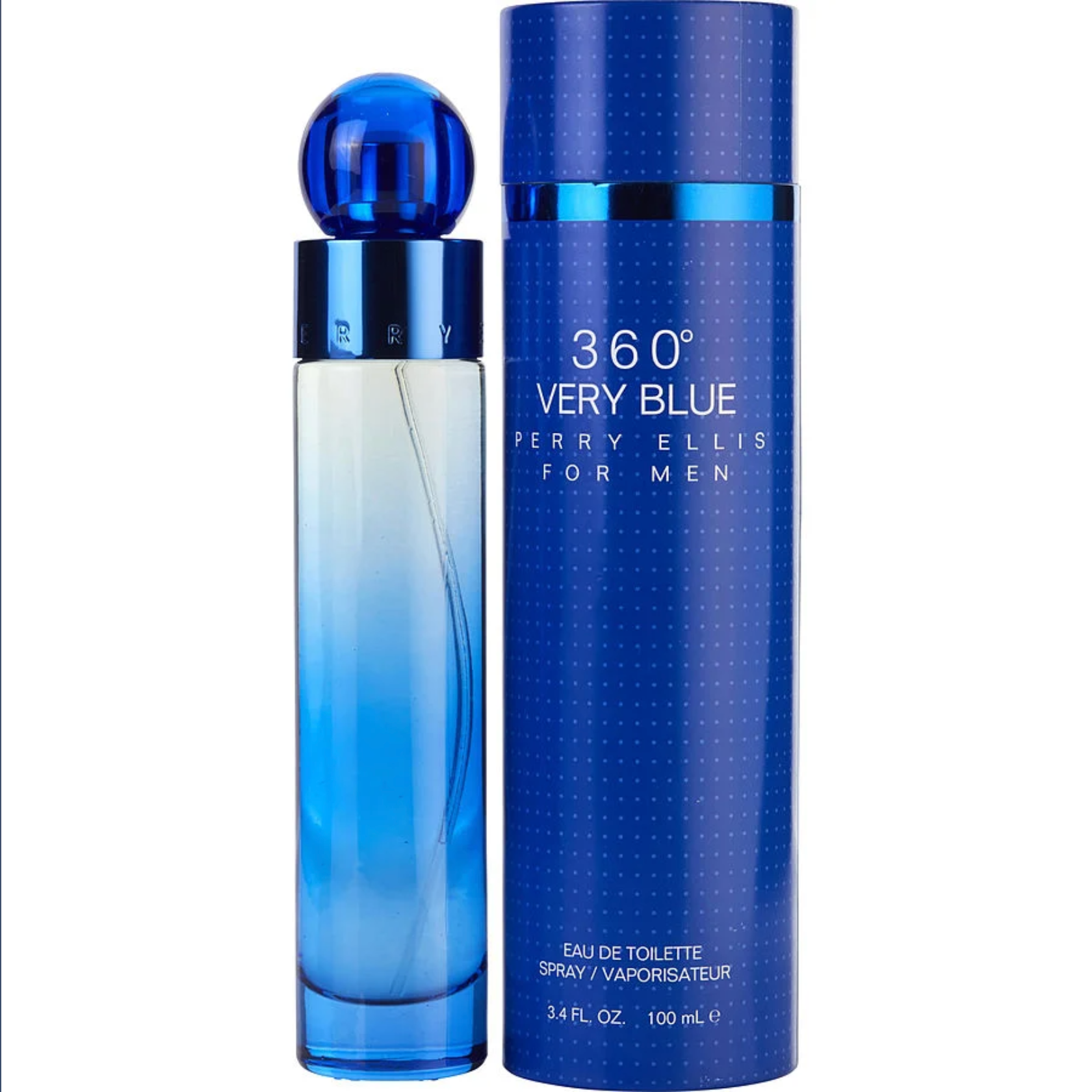 360 Very Blue Perry Ellis For Man 3.4 oz image 0
