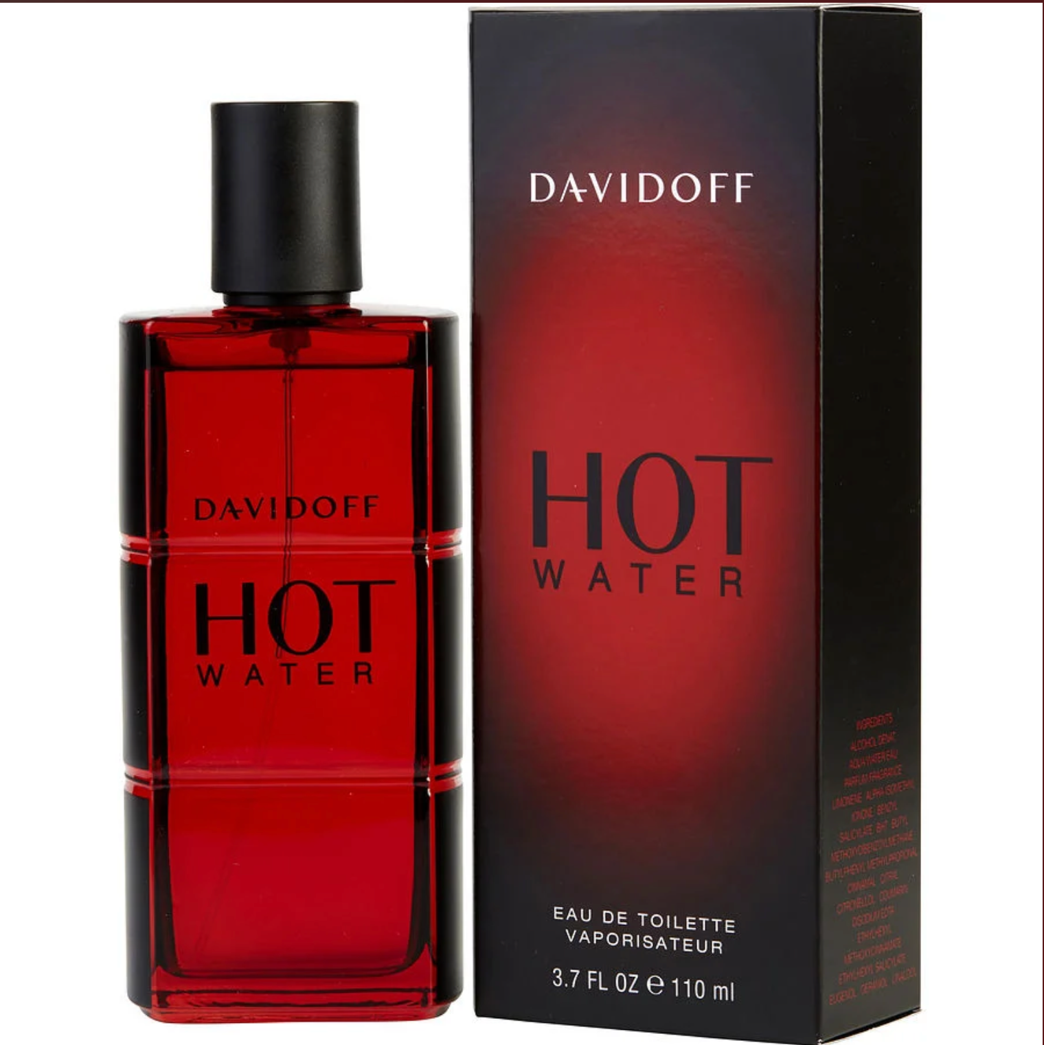 Hot Water men Eau De Toilette Spray 3.7 oz By DavidOff image 0
