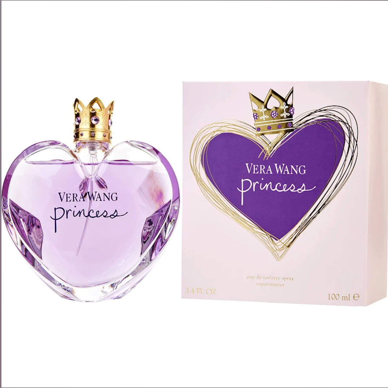 Vera Wang Princess Women Eau De Toilette Spray 3.4 oz image 0