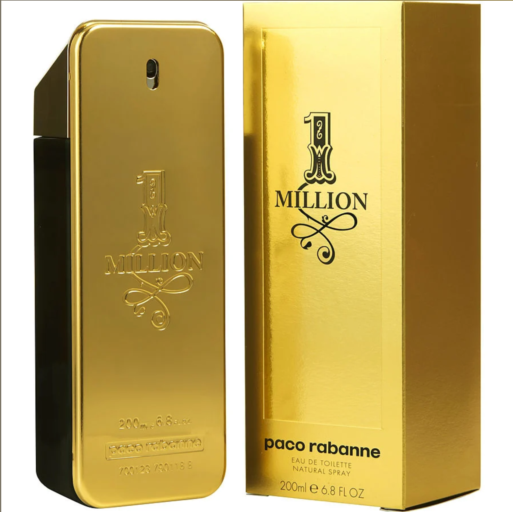 Paco Rabbanne 1 million Eau De Toliette - 6.8oz/200ml image
