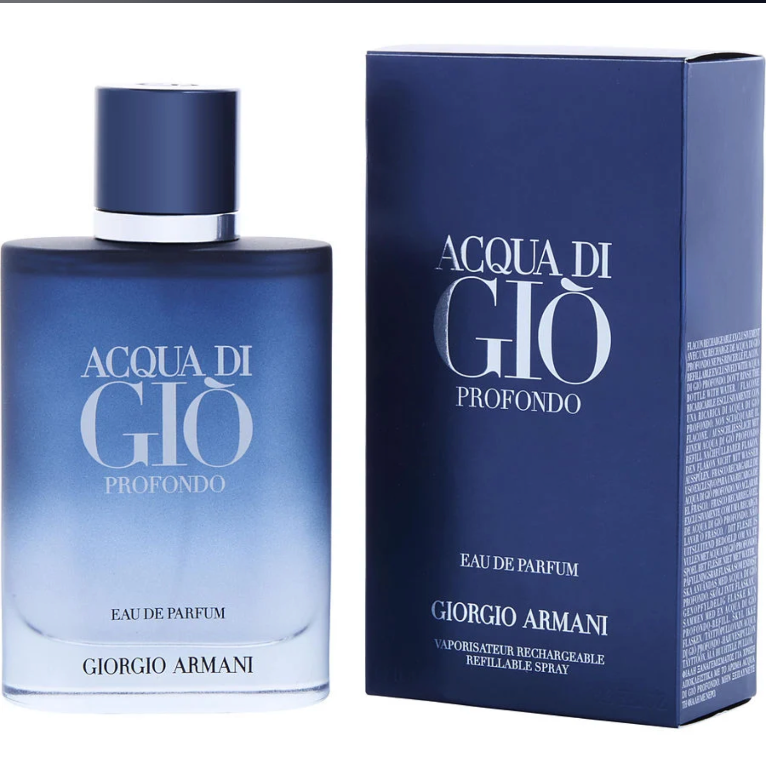 Acqua di Gio Profondo Eau De Parfum Spray By Giorgio Armani - 4.2oz/125ml image