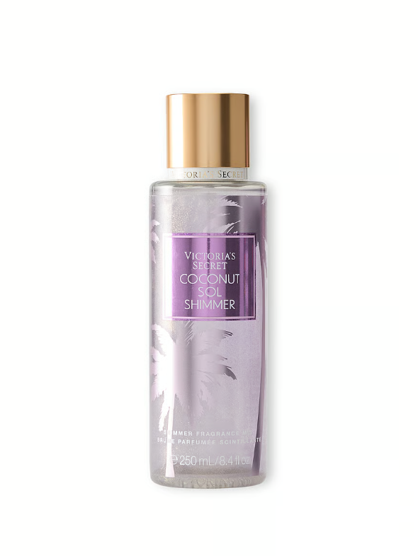 Victoria's Secret Coconut Sol (Shimmer)Fragrance Mist Spray Splash 8.4 Oz image 0