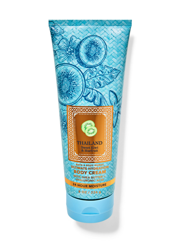 Bath Body Works Thailand Sweet Kiwi Starfruit by Bath Body Works Cream 8 oz image 0