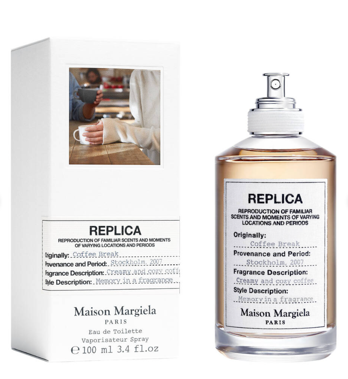 Replica Coffee Break unisex Eau De Toilette Spray 3.4 oz image 0