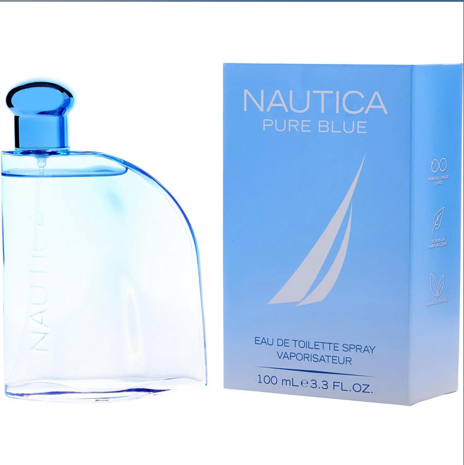 Nautica Pure Blue Eau De Toilette Spray 3.4 oz image 0