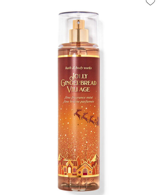 JOLLY GINGERBREAD VILLAGE Mist by BATH & BODY WORKS/8.4oz image 0