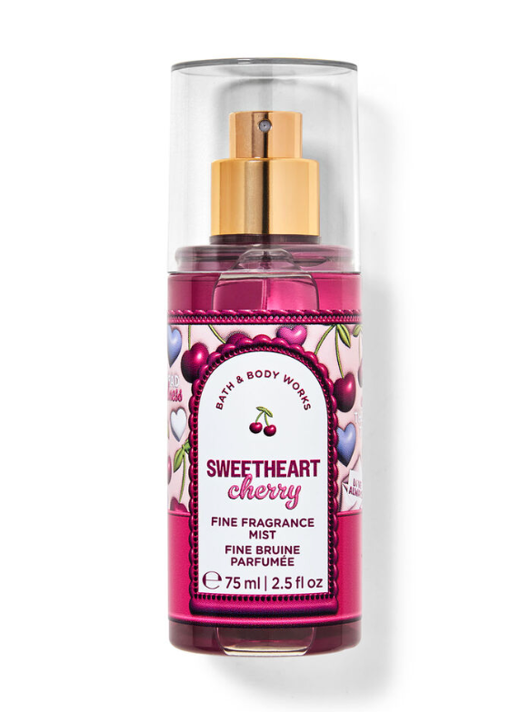 Sweetheart cherry bath and body works travel spray 3oz/ 88 ml image 0