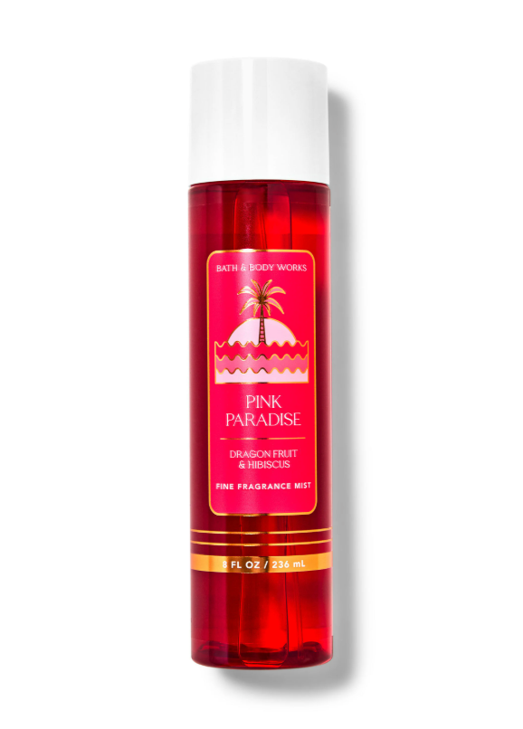 “PINK PARADISE “Fine Fragrance Mist 8oz. Bath & Body Works image 0