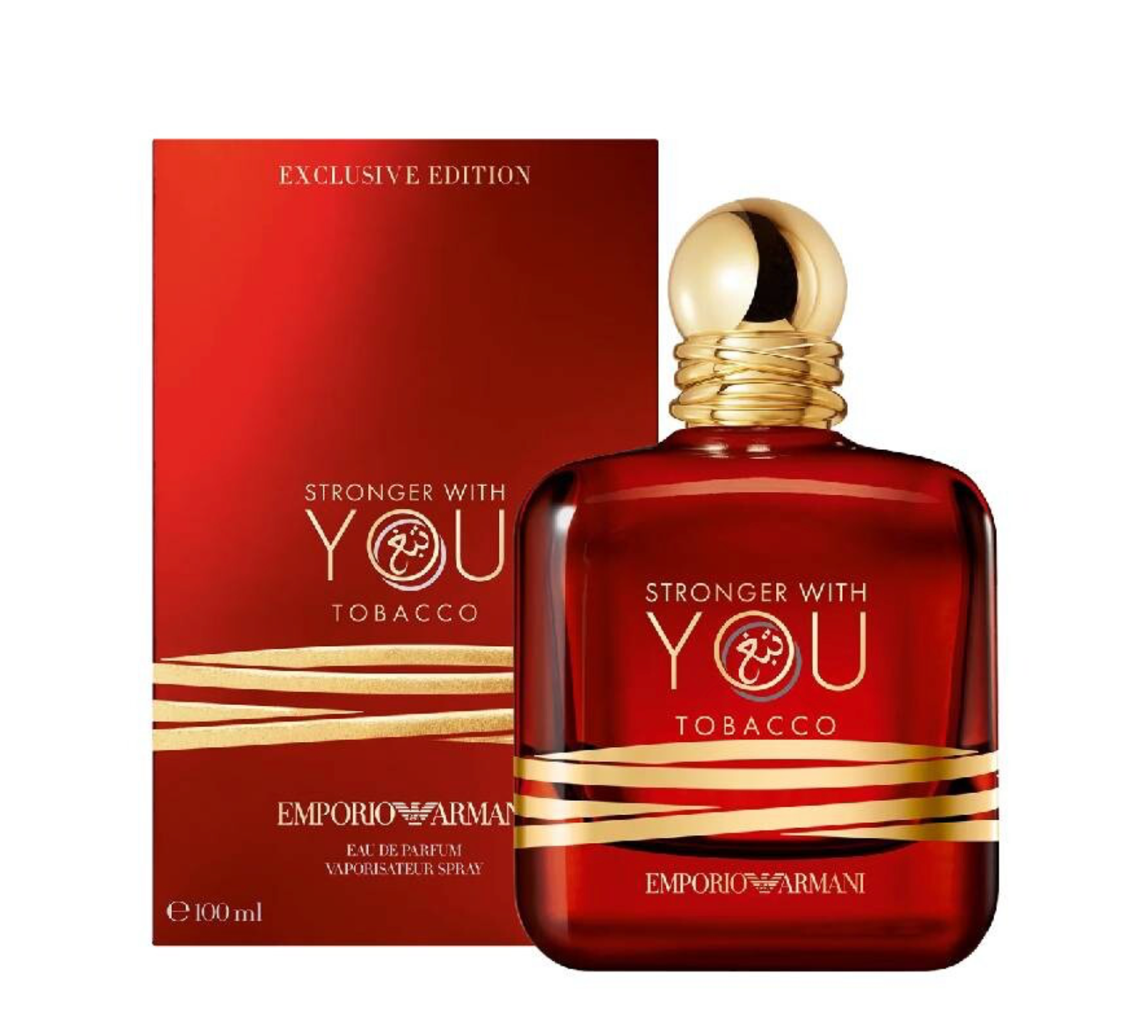 Stronger With You Tobacco EDP Spray 3.4 oz By Giorgio Armani image 0