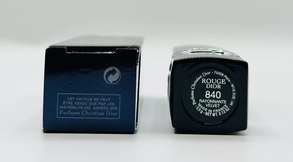 Dior Rouge Dior Lipstick - 100 Nude Look Velvet .12oz image 1