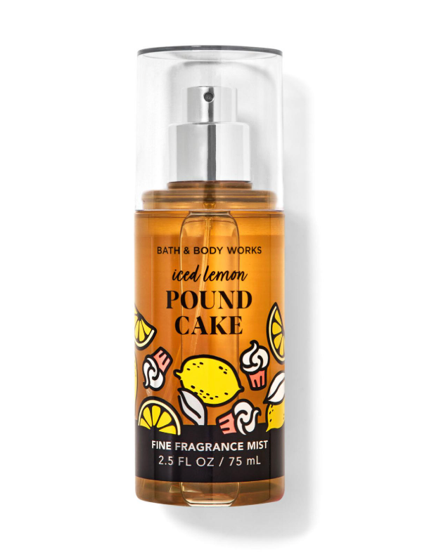 Iced lemon pound cake Paris Fine Fragrance Mist – Travel Size By Bath & Body Works – 3 fl oz / 88 mL image 0