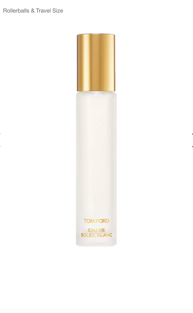 TOM FORD Eau de Soleil Blanc Eau de Toilette Fragrance Travel Spray .34oz image 0