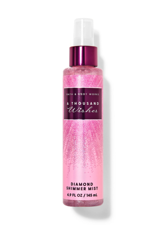 Bath & Body Works  thousand wishes Diamond Shimmer Mist (4.9 oz / 149 mL) image 0