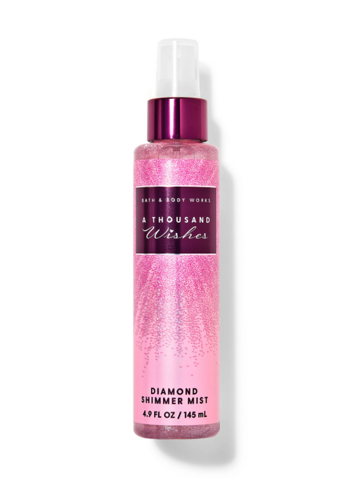 Bath & Body Works  thousand wishes Diamond Shimmer Mist (4.9 oz / 149 mL) image 0
