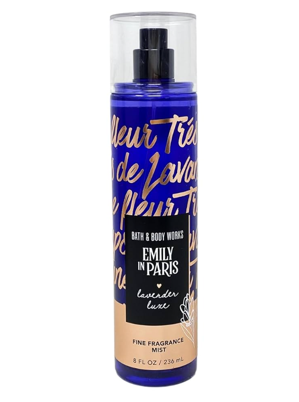 LAVENDER LUXE Emily Paris Fine Fragrance Mist Perfume Spray Bath and Body Works image 0