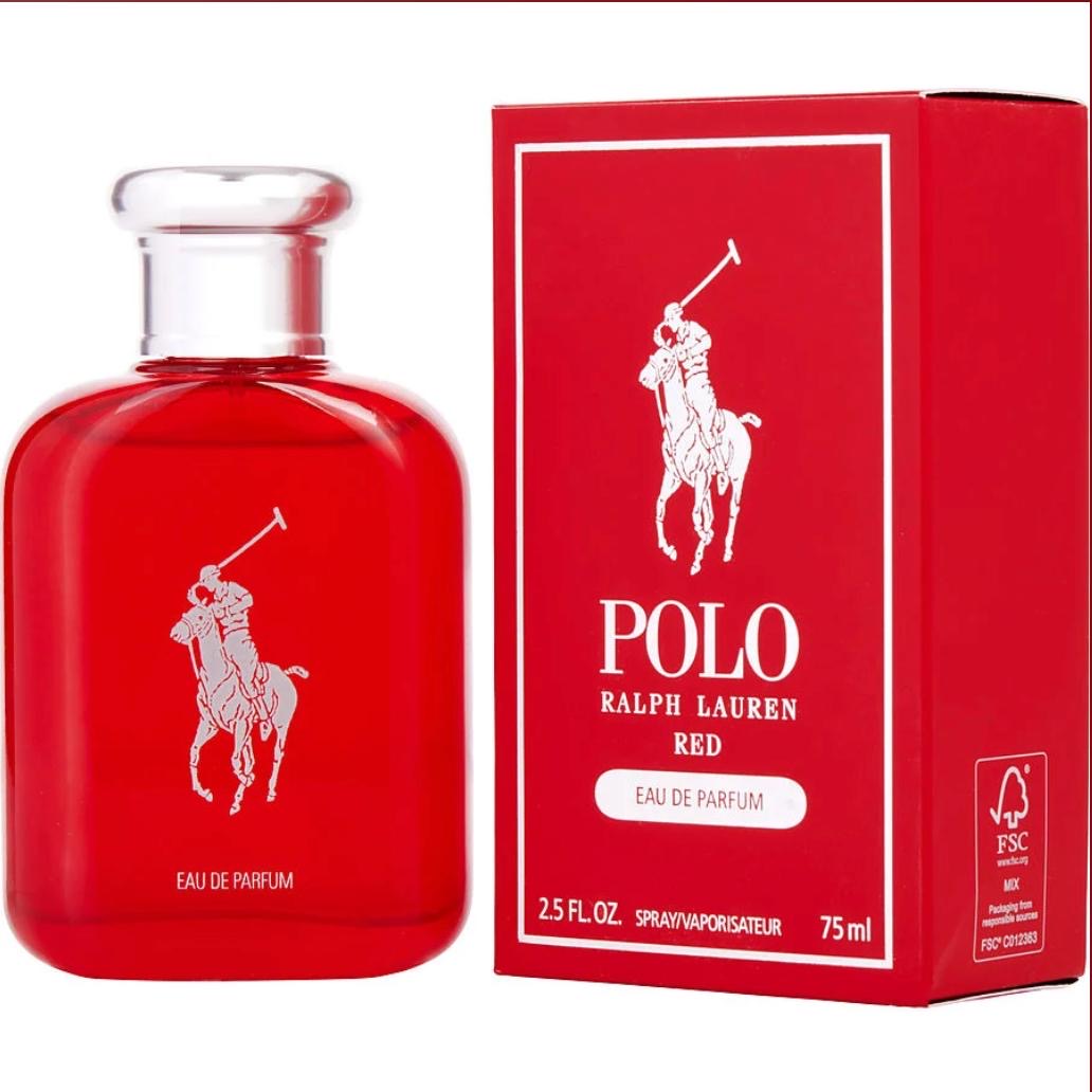 Polo Red Men Eau De Parfum Spray by Ralph Lauren - 2.5oz/75ml image