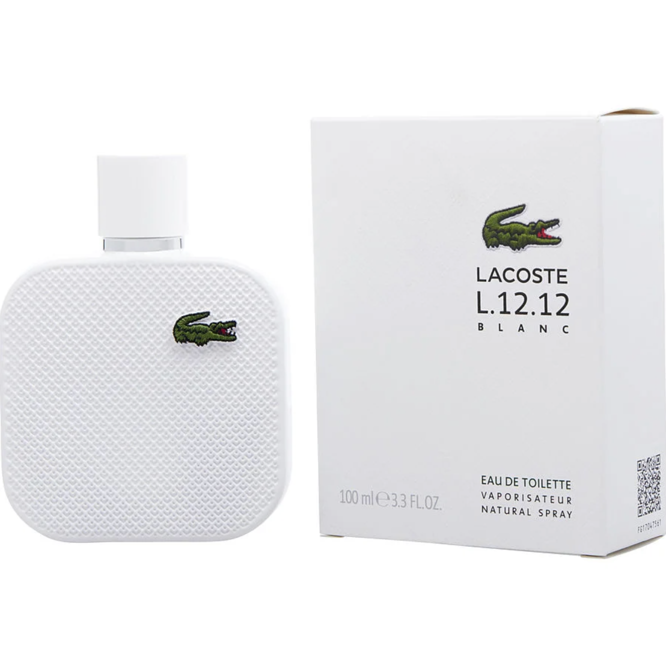 Lacoste L.12.12 Blanc men Eau De Toilette Spray - 3.3 oz / 100 ml image