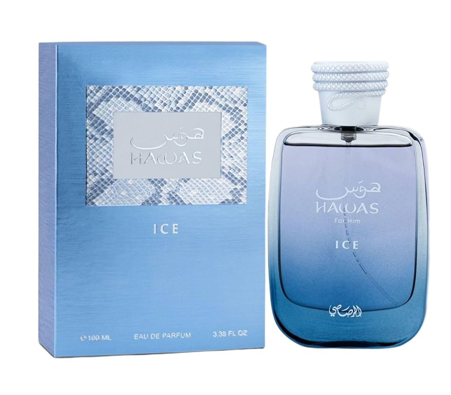 Rasasi Hawas Icemen Eau De Parfum Spray 3.3 oz image 0