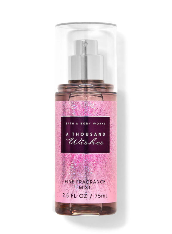 Thousand wishes bath and body works travel spray 3oz/ 88 ml image 0