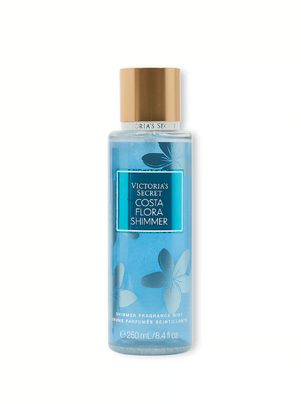 Victoria’s Secret Costa Flora Shimmer Fragrance Body Mist Spray 8.4 fl oz image 0