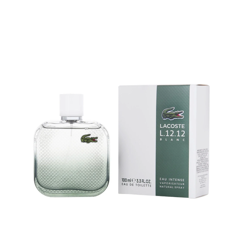 LACOSTE EAU DE LACOSTE L.12.12 BLANC EAU INTENSE by Lacoste Lacoste EDT SPRAY 3.3 OZ MEN image 0