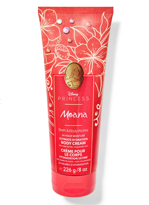 DISNEY PRINCESS MOANA Body cream by BATH AND BODY WORKS/8oz image 0
