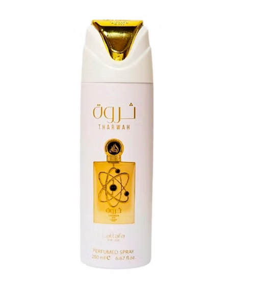 Lattafa Body Spray THARWAH GOLD 200ML By LATTAFA image 0
