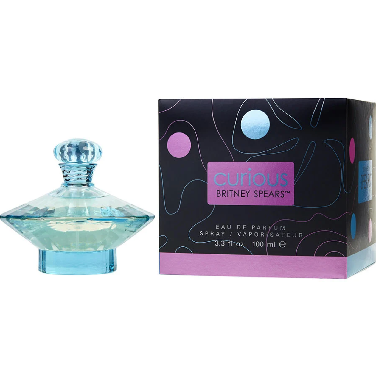 Curious Britney Spears women Eau De Parfum Spray by Britney Spears - 3.4oz/100ml image